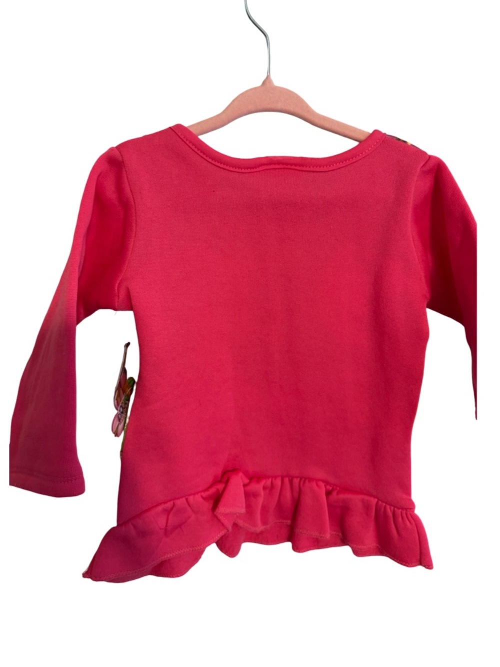 Y2K Dora the Explorer Long Sleeve Ruffle Top Girls Size 3T NWT - Picture 8 of 9